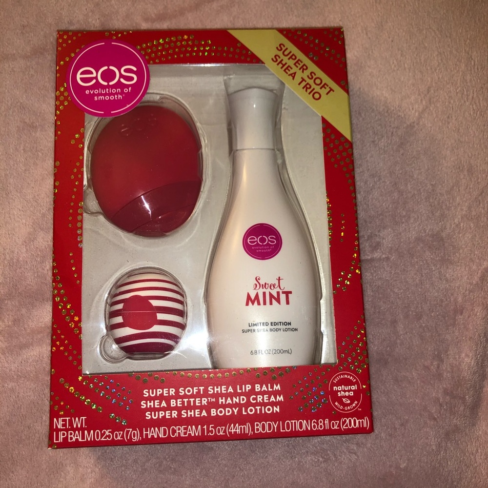 New EOS sweet mint set